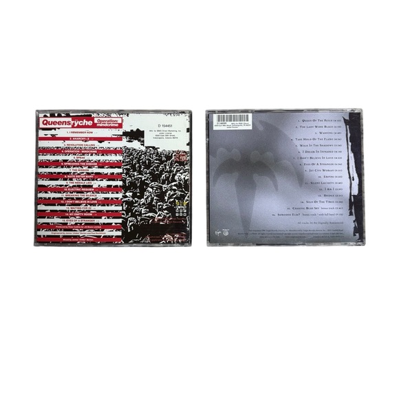 Queensryche CD Lot: Greatest Hits and Operation: Mindcrime - Picture 4 of 7